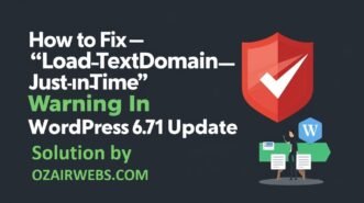 How to Fix the “_load_textdomain_just_in_time” Warning in Rank Math After a WordPress 6.71 Update