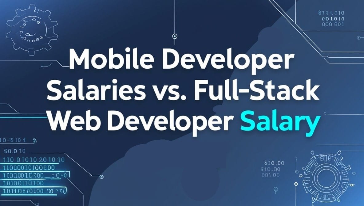 Mobile Developer Salaries vs. Full-Stack Web Developer Salaries Detail
