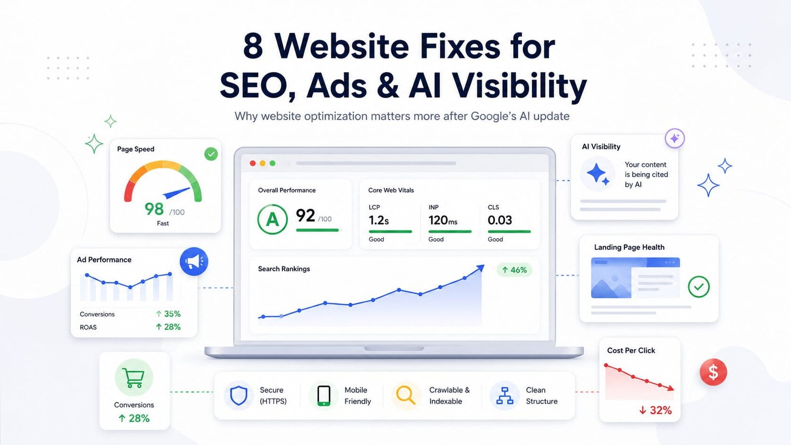 8 Website fixes for SEO